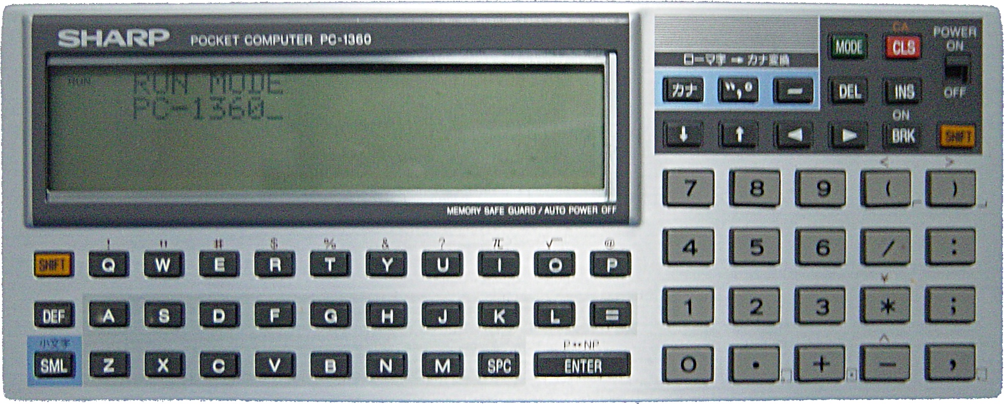 PC-1360(ポケコン・ポケットコンピュータ)のことなら「自分でドットコム」(DIY)