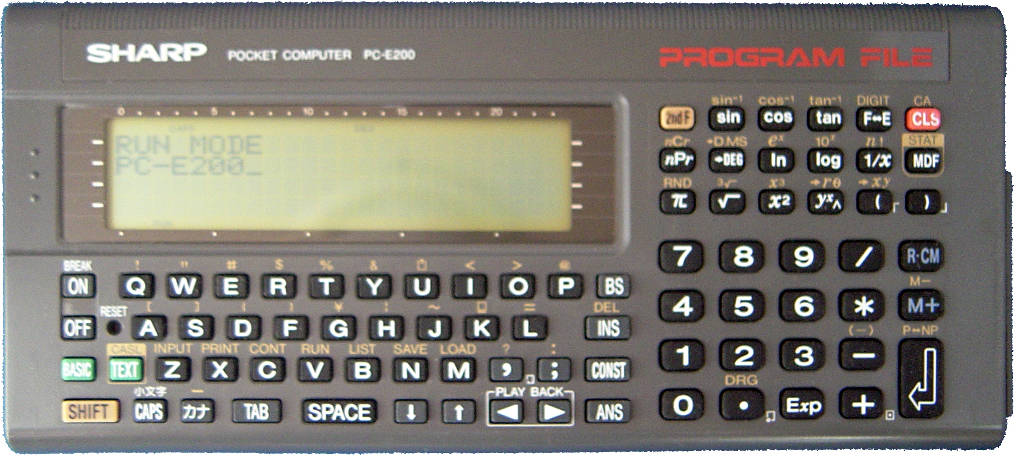 シャープSHARP PC-E200
